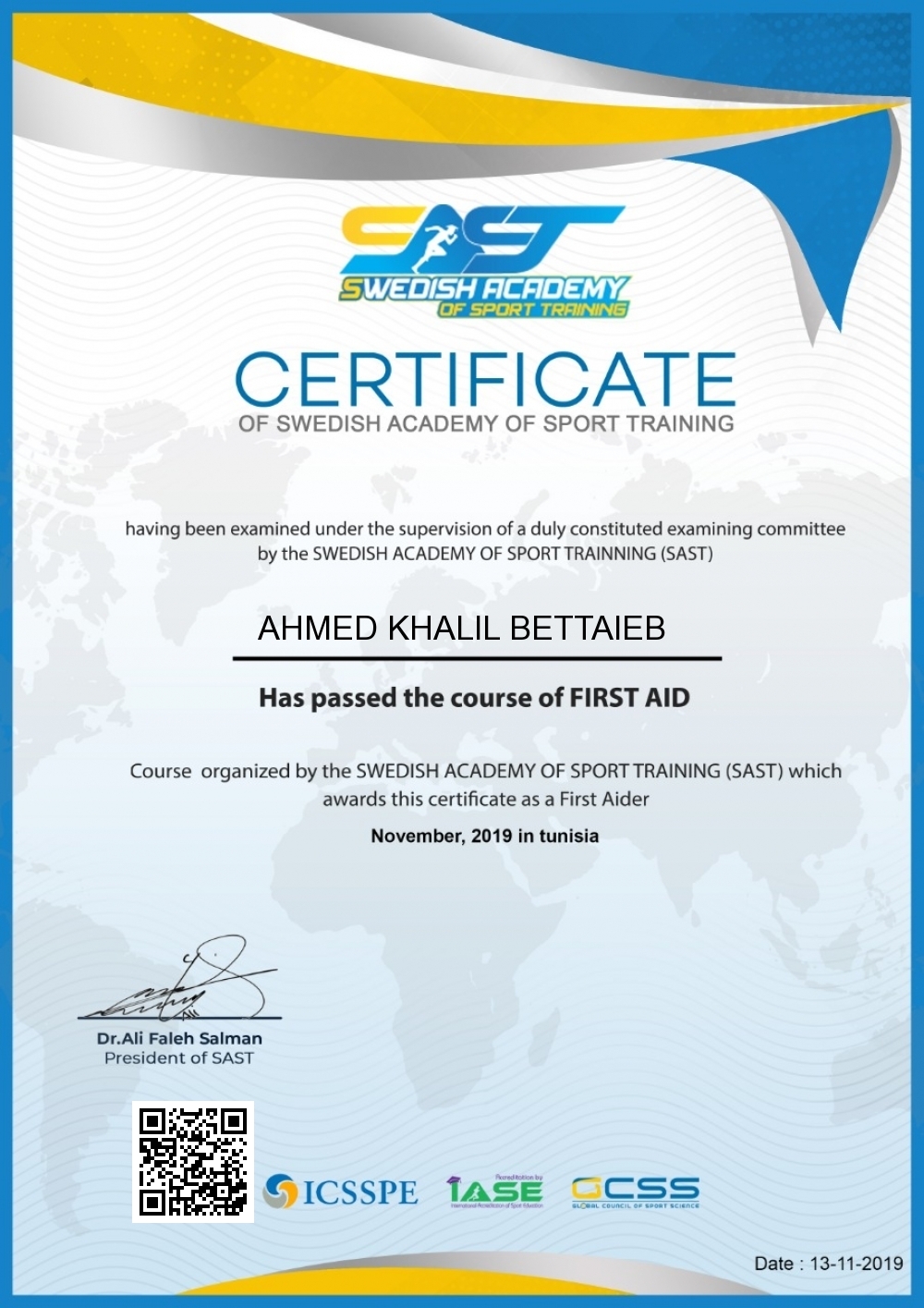 Ahmed Khalil Bettaieb 